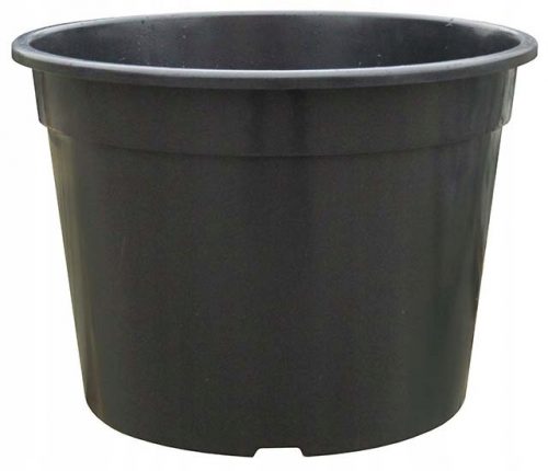  Vaso da fiori DonKwiat 46,5 cm x 46,5 x 35 cm diametro 48,5 cm plastica nera