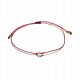  Bracciale con bracciale in cristalloM rosso