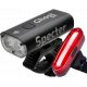  Luce per bicicletta Spectre Ghost 650 lm USB + Luce per bicicletta Spectre YQ-Y19 120 lm Batteria