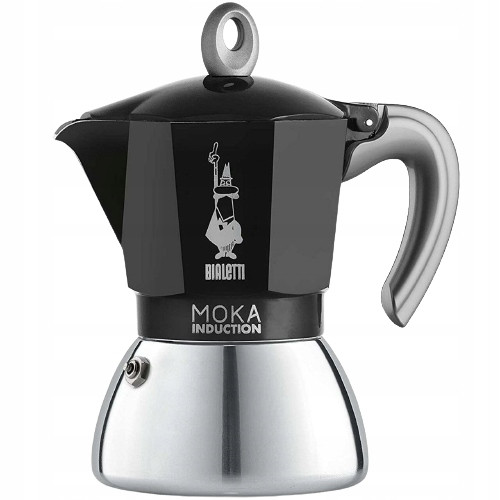  Bialetti Moka Caffettiera a induzione 100 ml 2 tazze