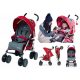  Passeggino Chicco Multiway Evo Fire, rosso