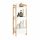 SoBuy Mensola bagno FRG226-WN 74x28x20 cm marrone e bianco