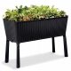  Vaso da fiori Keter 114 cm x 49,3 x 75,7 cm diametro 114 cm plastica nera