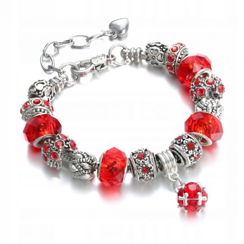  Bracciale componibile con charms Pandora in argento