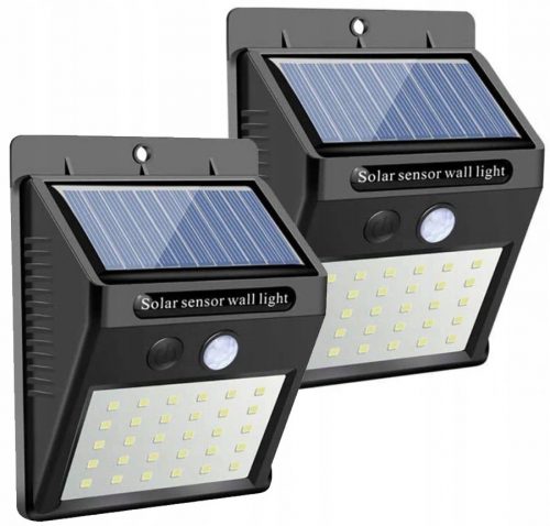  Lampada solare SuperLED, nera, 12,4 cm, 1 pz.