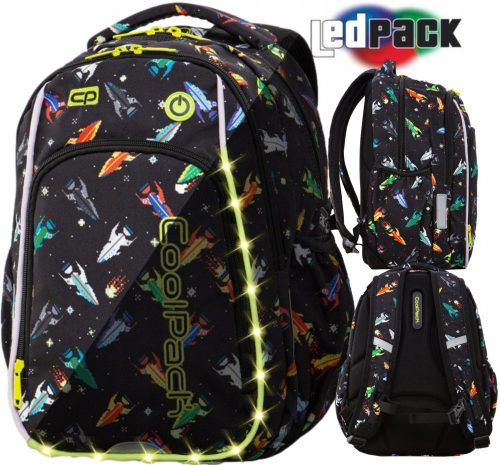  Zaino scolastico multiscomparto CoolPack, multicolore, 19 anni