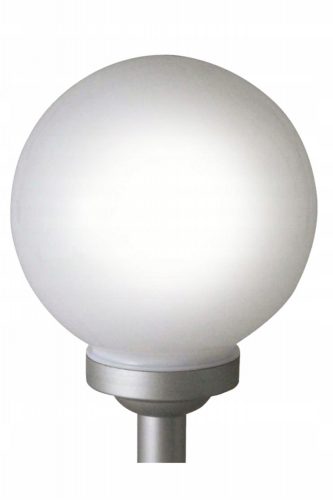  Solare LAMPADA SOLARE BIANCO LATTE SFERA 30cm 4 LED