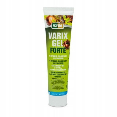  Virde gel per reumatismi Varix Gel di Castagne Con Rutina, Alghe 100 ml 100 g