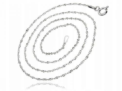  DELICATA CATENA ARGENTO CLASSICA ANKIER ANCORA 1.15MM 50CM ARGENTO 925