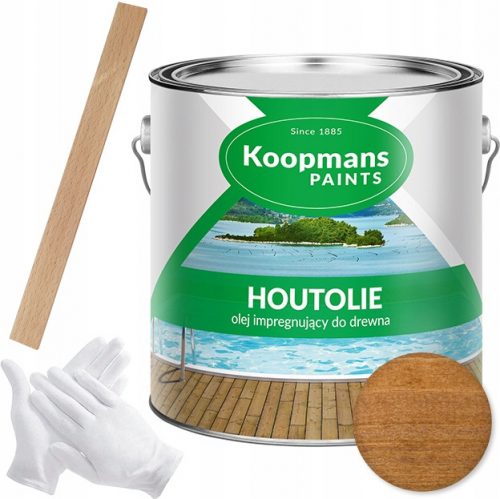 Koopmans Houtolie Olio per legno e terrazza 5L Noce