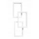 Radiatore da bagno ad acqua Scarlet 339 W 360 x 870 mm bianco