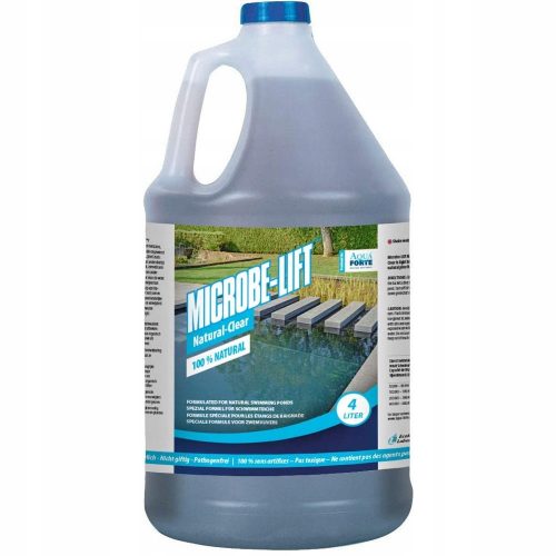  MICROBE-LIFT Natural Clear 4l Rimuove i rifiuti