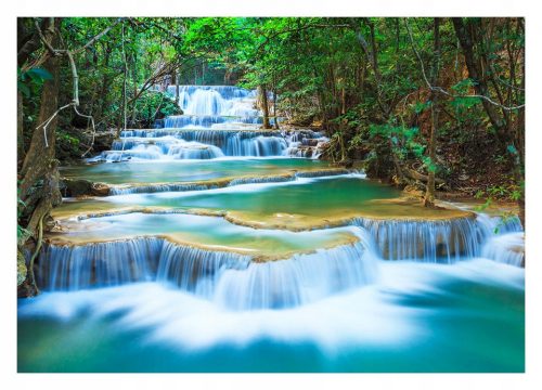 Cascata 3D Thailandia Carta da parati 368x254 F00242