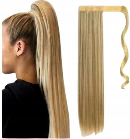  Parrucchino lungo sintetico da donna Texas Hair biondo