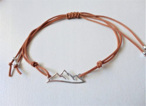  Bracciale MONTAGNE, pr. 925, modello dell'autore! -corda