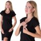  Camicia da notte Anda Sloan, grigia, taglia L/XL