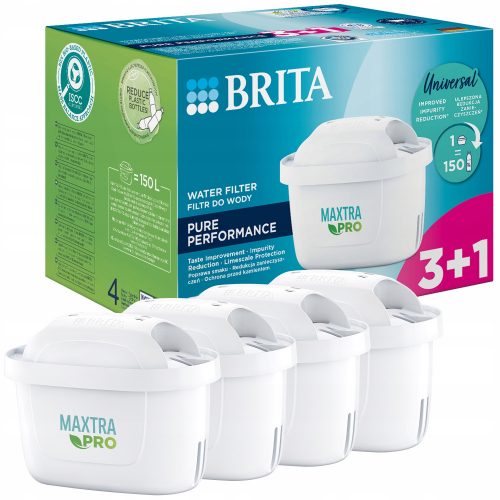  Inserto filtrante per la caraffa Brita Maxtra Pro Pure Performance, 4 pz.