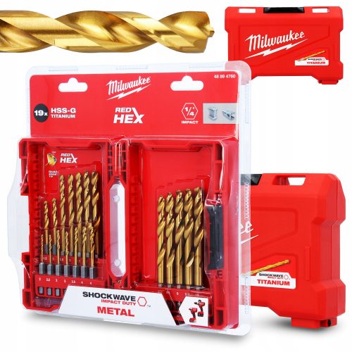 Set punte Milwaukee 48894760 19 pz.