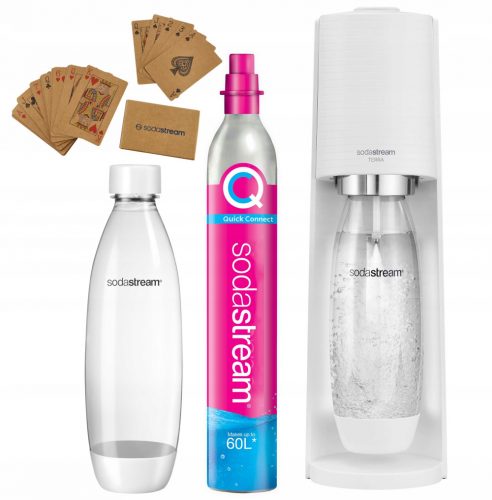  Gasatore d'acqua SodaStream Terra bianco