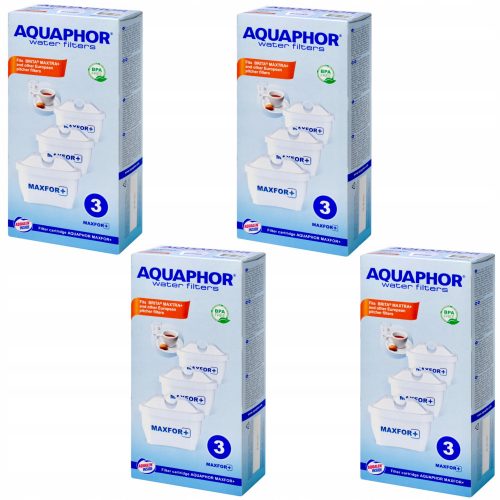  Inserto filtrante per la caraffa Aquaphor B25 Maxfor, 12 pz.