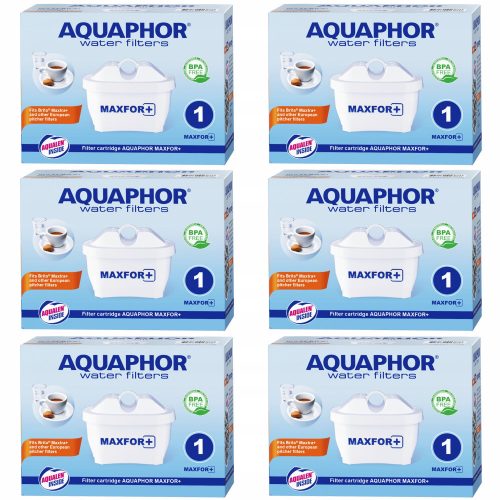  Inserto filtro Aquaphor Maxfor+ 6 pz.