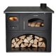 Forno in acciaio Komin-Expert 82 x 84 x 52 cm