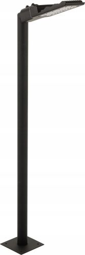  Palo luminoso Nowodvorski rettangolare con sorgente LED integrata, 118 cm, nero