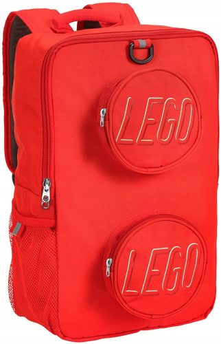  ZAINO LEGO MATTONE 2 ROSSO 510053