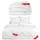 Set biancheria da letto Softimi trapunta 200 cm x 200 cuscino 70x80 cm 3 parti