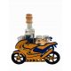  CARAFFA DI ALCOL CON BICCHIERI MOTOR CHASER REGALO PER UN MOTOCICLISTA