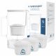  Caraffa filtrante Wessper D2 Borosilicate Aquamax 3,3 l bianco