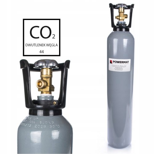 Bombola di CO2 Powermat vuota da 8 litri