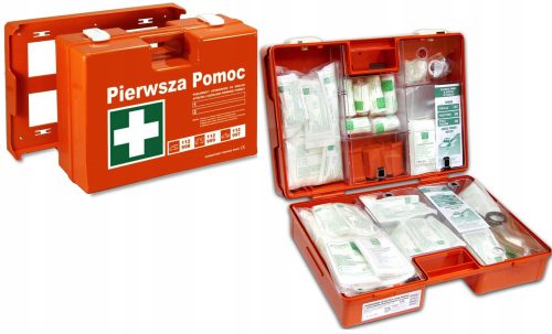 KIT DI PRONTO SOCCORSO PORTATILE AZIENDALE in partenza