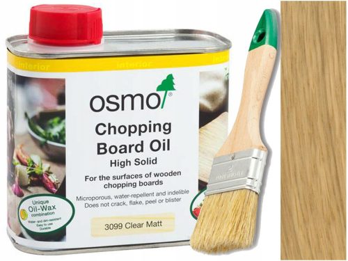 TAGLIERE olio incolore MAT OSMO 3099 0,5