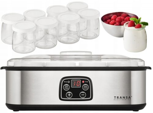  Transa Electronics YooGo TE-35 yogurtiera argento 30 W