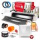  KIT PELLICOLA RISCALDANTE INFRAROSSI, potenza 140W, area 100cm. 16m² + Wi-Fi