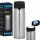 Thermos per bevande N'oveen TB802, 0,4 l, sfumature di grigio, argento