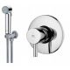 Rubinetto bidet ad incasso Paffoni/Grohe, set bidet cromato