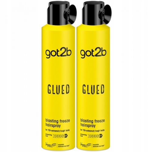  Schwarzkopf Got2b Spray fissante incollato 2x300ml