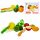  Set tagliere da frutta in legno e coltelli