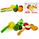  Set tagliere da frutta in legno e coltelli