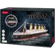  Puzzle 3D Cubic Fun LED Titanic 266 pz.