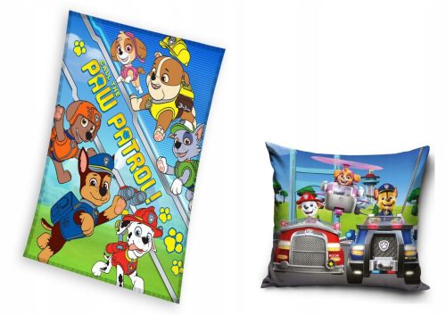  Coperta in pile + cuscino PAW PATROL