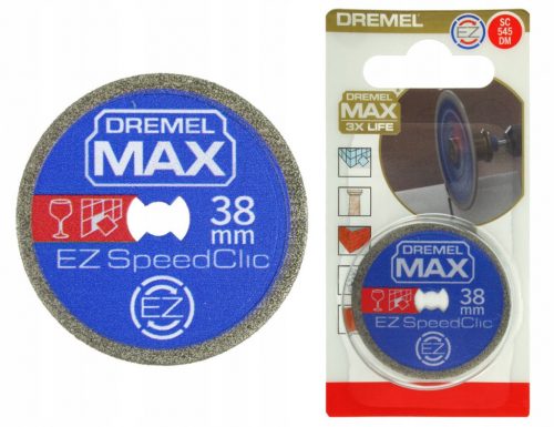  Disco da taglio diamantato Dremel 2615S545DM 38 mm