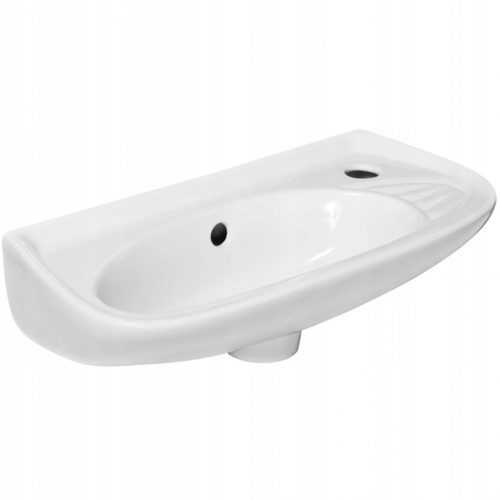  Lavabo sospeso asimmetrico Kerra Elf Slim