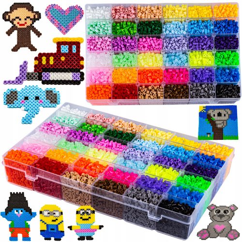  SET 12000 pz Perline Complementari DA STIRO TUBO DA STIRO 36 Colori