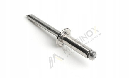 4,8x12 Rivetto cieco inox A2 DIN 7337 100 pz