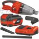  Aspirapolvere portatile Formula1 VC500 4Ah, rosso