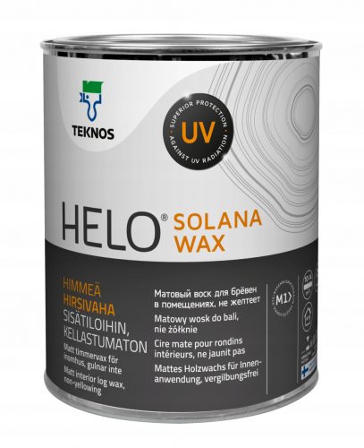 Cera per legno Teknos Helo Solana Wax 0,9 l, incolore