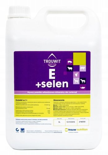 Trouwit E+Selenium 5L vitamine cavalli